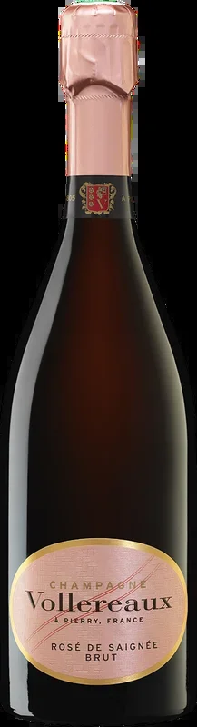 Champagne Vollereaux Rosé de Saignee Brut