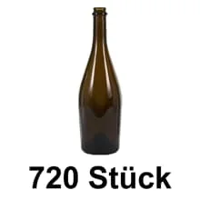 Champagnerflasche ANASSA 0,75 Liter – 720 Stück auf Palette