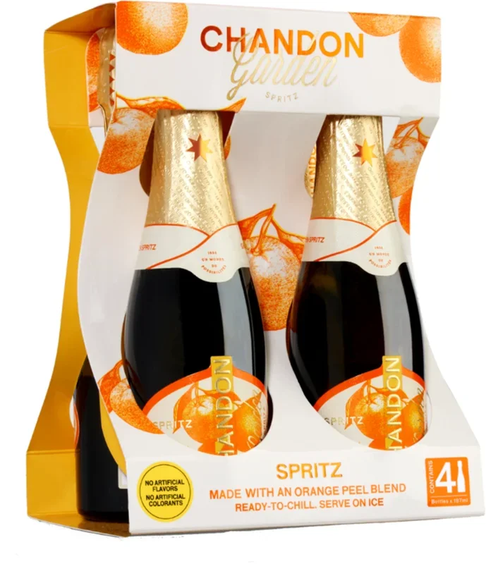 CHANDON Garden Spritz 4er Pack (4×18,7cl), 0,75 l