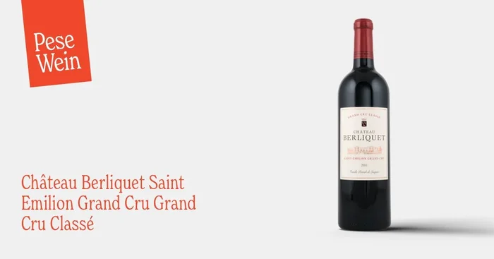 Château Berliquet Saint Emilion Grand Cru Grand Cru Classé 2016