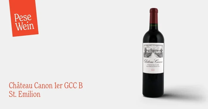 Château Canon 1er GCC B St. Emilion 2020