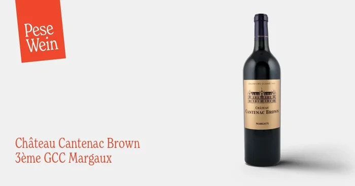 Château Cantenac Brown 3ème GCC Margaux 2023
