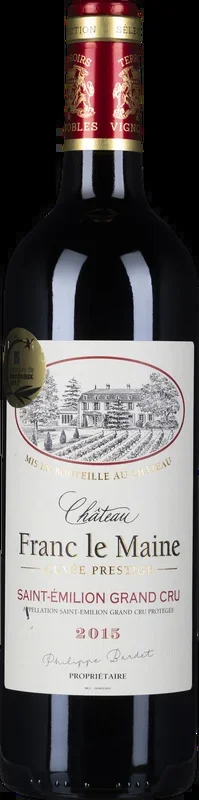 Château Franc le Maine Cuvée Prestige Grand Cru 2015