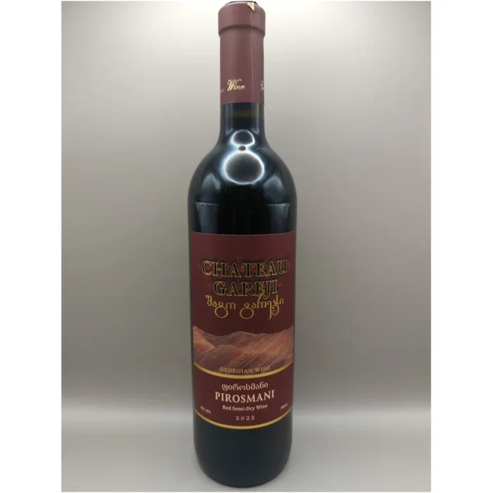 CHATEAU GAREJI PIROSMANI Roter Halbtrockener Wein 2022 – Georgien