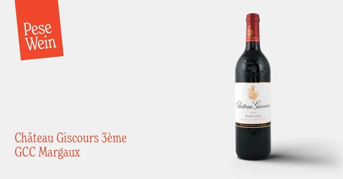 Château Giscours 3ème GCC Margaux 2020
