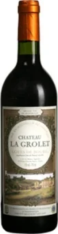 Château La Grolet Côtes de Bourg Rouge AOC Biowein
