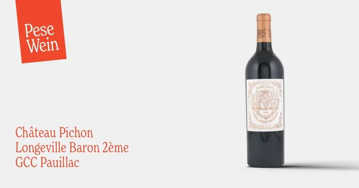 Château Pichon Longeville Baron 2ème GCC Pauillac 2018
