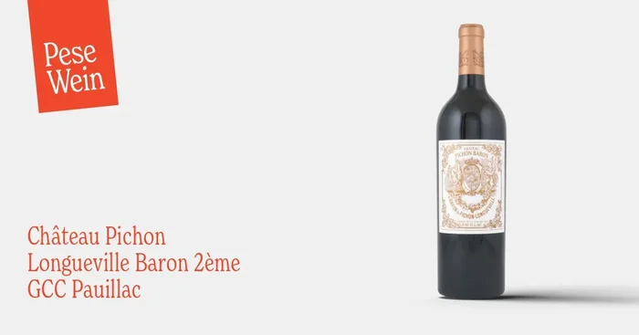 Château Pichon Longueville Baron 2ème GCC Pauillac 2022