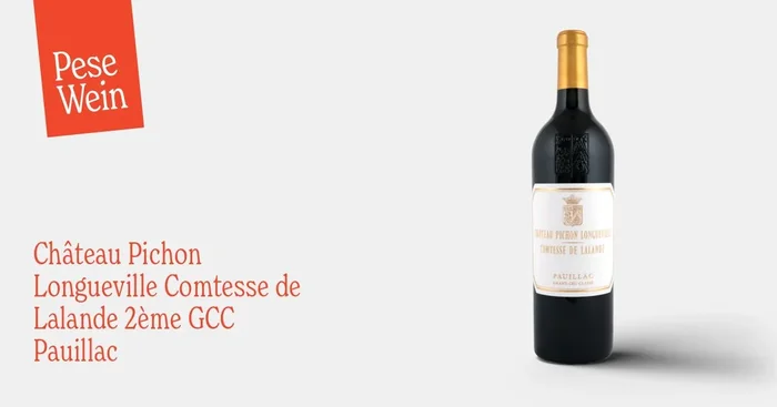 Château Pichon Longueville Comtesse de Lalande 2ème GCC Pauillac 2023