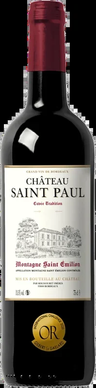 Château Saint Paul Montagne Saint Emilion AOC