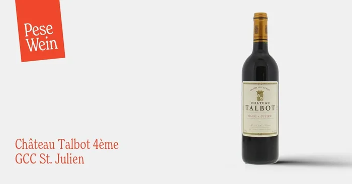 Château Talbot 4ème GCC St. Julien 2022