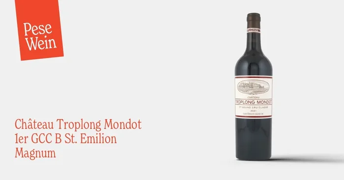 Château Troplong Mondot 1er GCC B St. Emilion magnum 2021