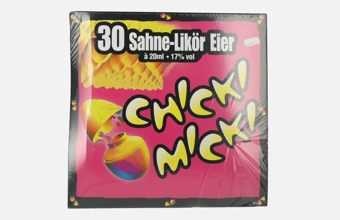 Chicki Micki Sahne-Likör Eier 17% Vol. 30×0,02l PET