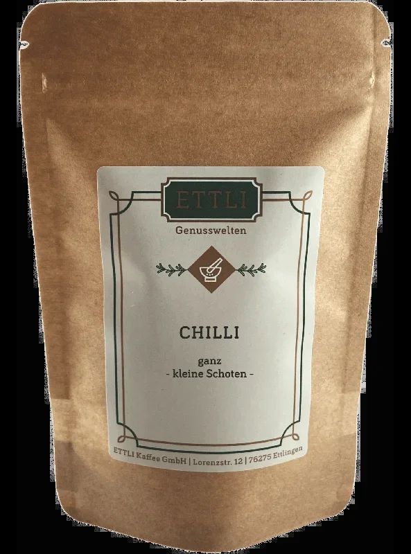 Chili ganz, kleine Schoten