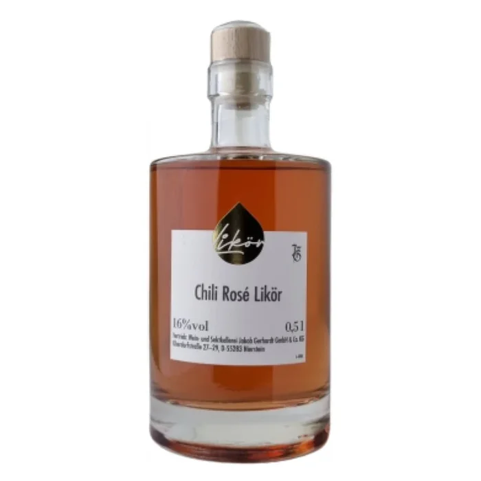 Chili Rosé Traubenlikörspezialität – Jakob Gerhardt