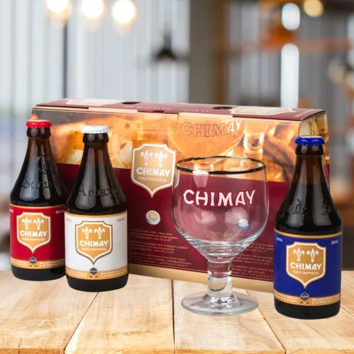 Chimay Belgian Trappist Gift Set (3 Pack)
