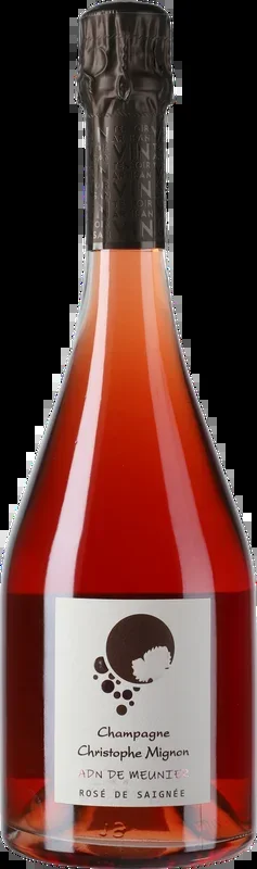 Christophe Mignon: Champagne ADN de Meunier Rosé de Saignée Extra Brut