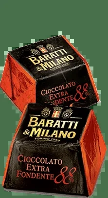 Cioccolatini Extra Fondente Edelbitter 88% Baratti & Milano 500g Sparpaket