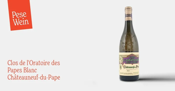 Clos de l’Oratoire des Papes Blanc Châteauneuf-du-Pape 2022