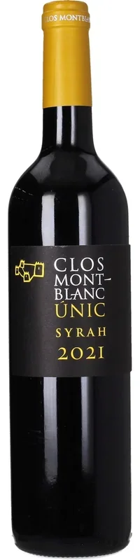 Clos Montblanc UNIC Syrah 2021 DO Conca de Barbera, 0,75 l