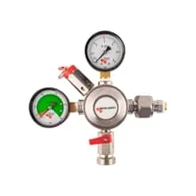 CO2 Druckminderer PREMIUM 1-leitig mit VA – Bier