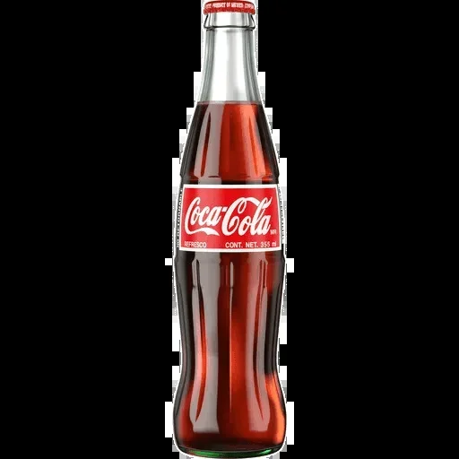 Coca-Cola original rot mexikanisch mit Rohrzucker Glasflasche 355ml