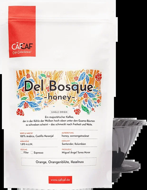 Coffee del Bosque – honey fermented