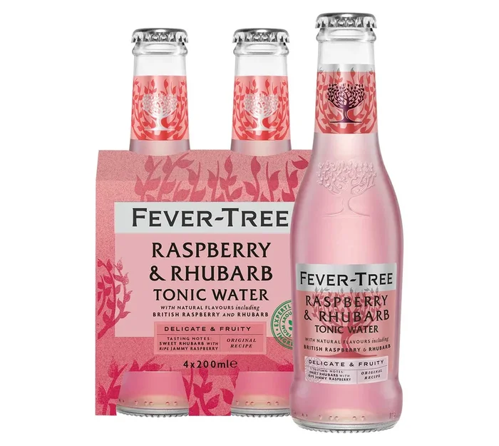 Commandez le tonique framboise et rhubarbe Fever-Tree (20 cl) en ligne
