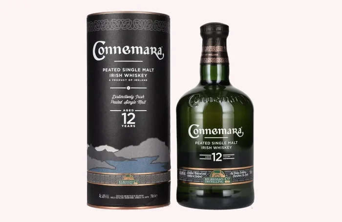 Connemara 12 Years Old Peated Single Malt Irish Whiskey 40% Vol. 0,7l in Geschenkbox