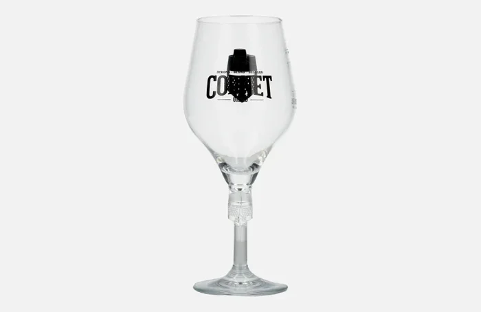 Cornet Glas mit Eichung
