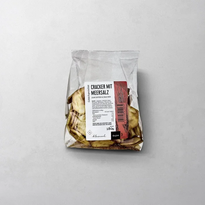 Cracker mit Meersalz