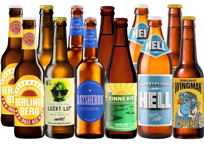 Craft Beer Paket Deutschland mit 12 Bierflaschen