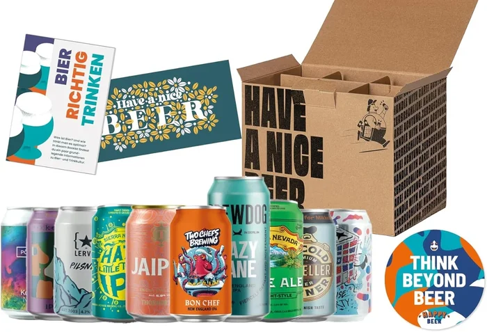 Craft Beer Paket Dose (10x internationale Premium Biere)