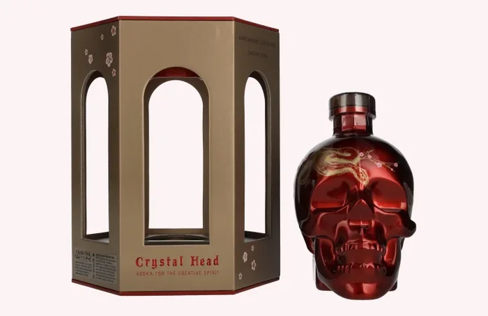 Crystal Head Vodka Lunar Year Limited Edition 40% Vol. 0,7l in Geschenkbox