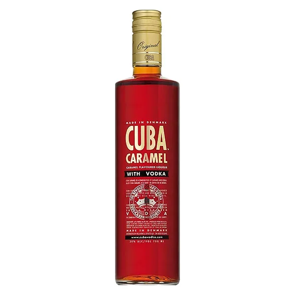 Cuba Caramel Vodka Spirit Drink Denmark 0,7L 30% vol