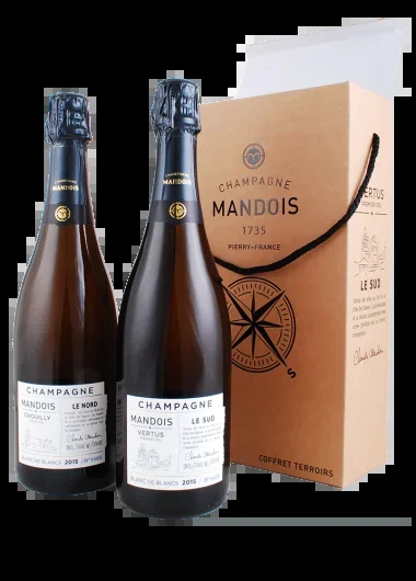 Cuvees Terrois „Le Nord et le Sud“ Duo Box Set