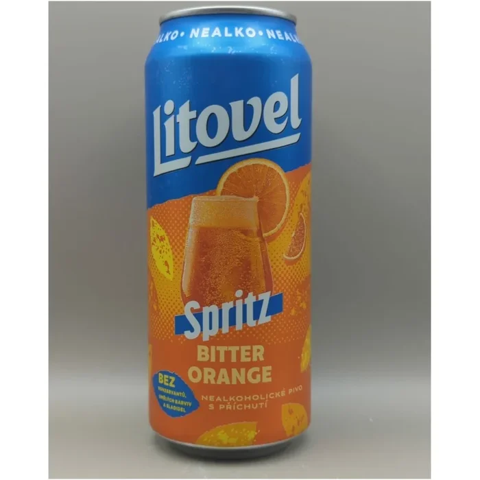 Czechy – LITOVEL SPRITZ BITTER ORANGE Radler bezalko 0,5%