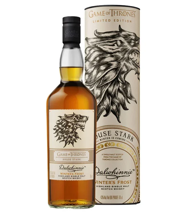 Dalwhinnie Winter’s Frost GoT Whisky House Stark