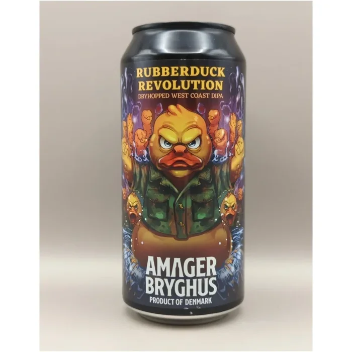 DÄNEMARK AMAGER BRYGHUS RUBBERDUCK REVOLUTION – Dryhopped West Coast DIPA