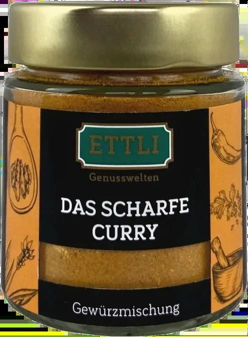 Das SCHARFE Curry im Schraubglas – Gewürzmischung