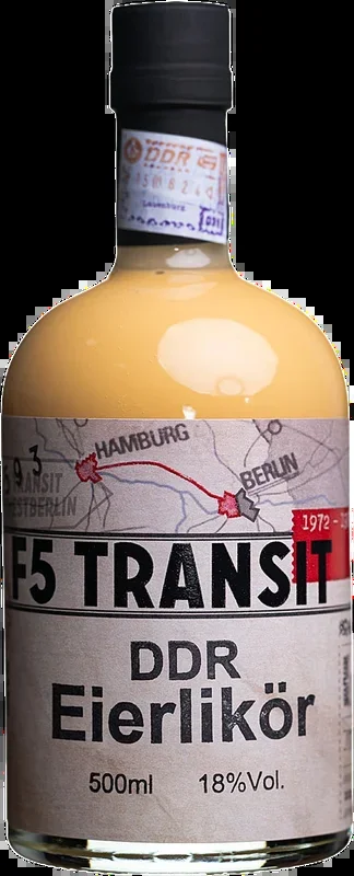 DDR egg liqueur No. 5593 (18%Vol) – refined with rum & vanilla, according to DDR recipe (F5-Transit)
