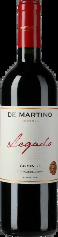 De Martino: Carmenere Legado Reserva D.O. Valle de Maipo 2018