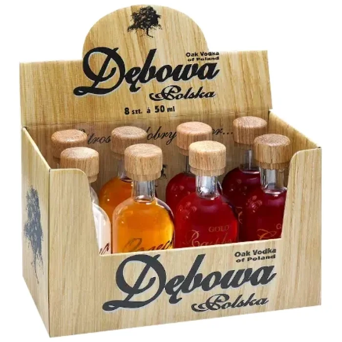 DĘBOWA POLSKA DISPLAY 8x50ml ZŁOTA EDYCJA
