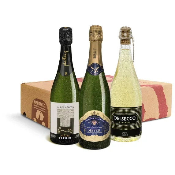 DegustierService Geschenk Schaumwein Einzel (je 3 Fl.)