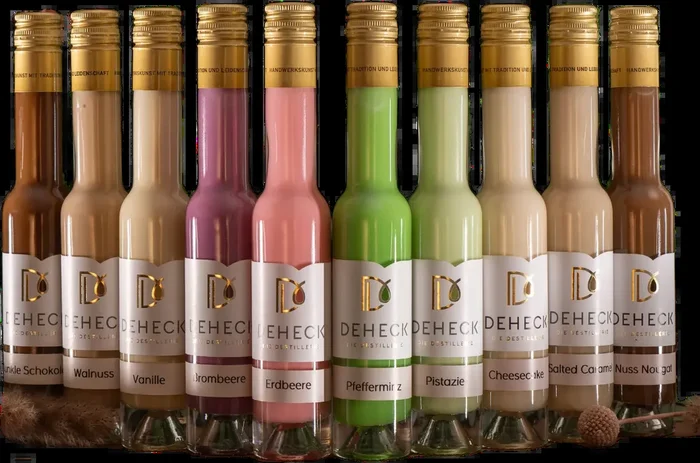 Deheck liqueur tasting pack ‚creamy‘ (10x different cream liqueurs)
