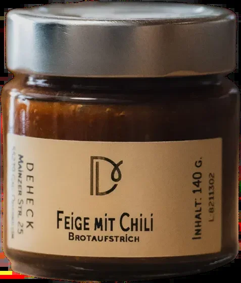 Deheck Manufaktur Feige mit Chili Aufstrich