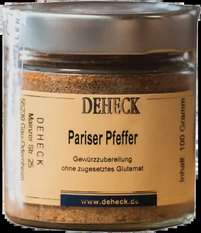 Deheck Manufaktur Paris pepper spice – spice blend