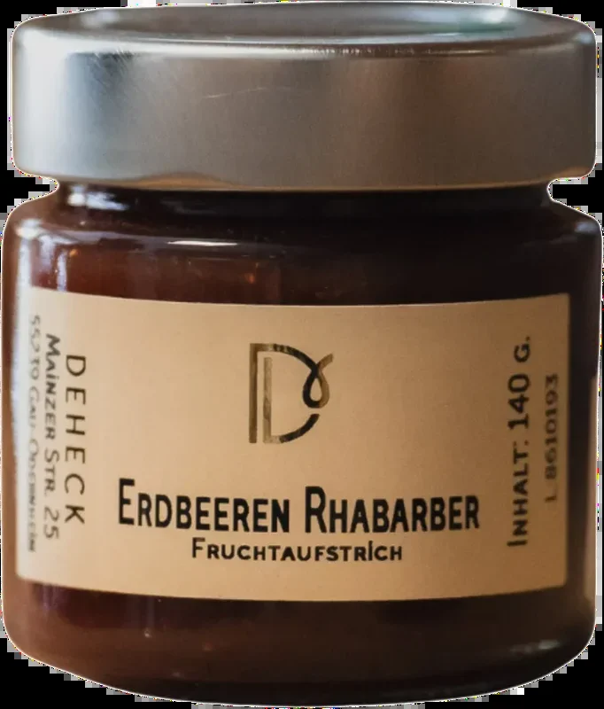 Deheck Manufaktur strawberry rhubarb spread