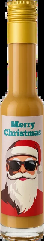Deheck Spekulatius cream liqueur with Santa Claus retro motif