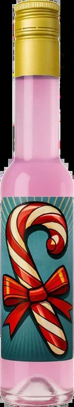 Deheck Zuckerstangen Likör mit Candy Canes Retro Motiv